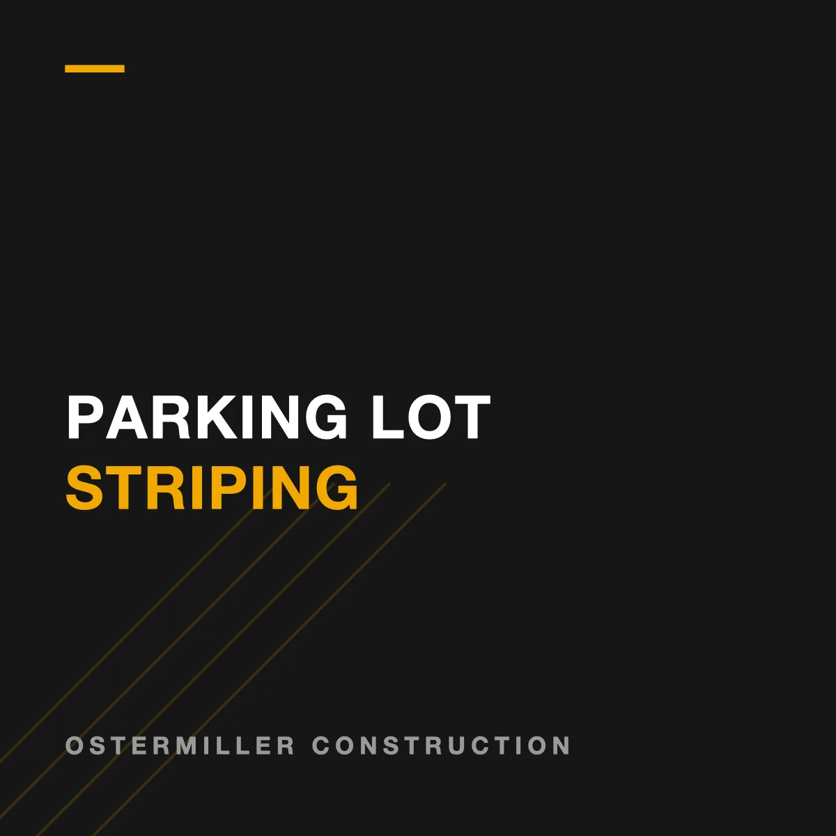 Lot Striping in Billings, MT